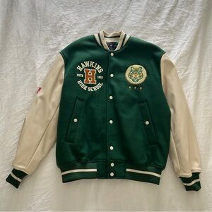 H&M Stranger Things Varsity Jacket